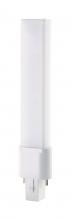 Satco Products Inc. S18401 - 4.5 Watt LED PL 2-PIN; 3000K; 450 Lumens; G23 base; 50000 Average rated hours; 360 deg. Beam Angle;