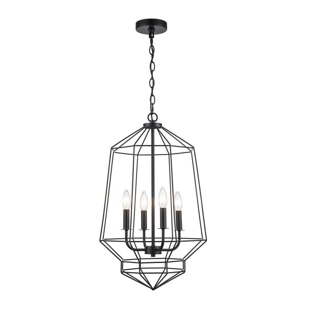4LT CHAND-OPEN ART DECO-BK