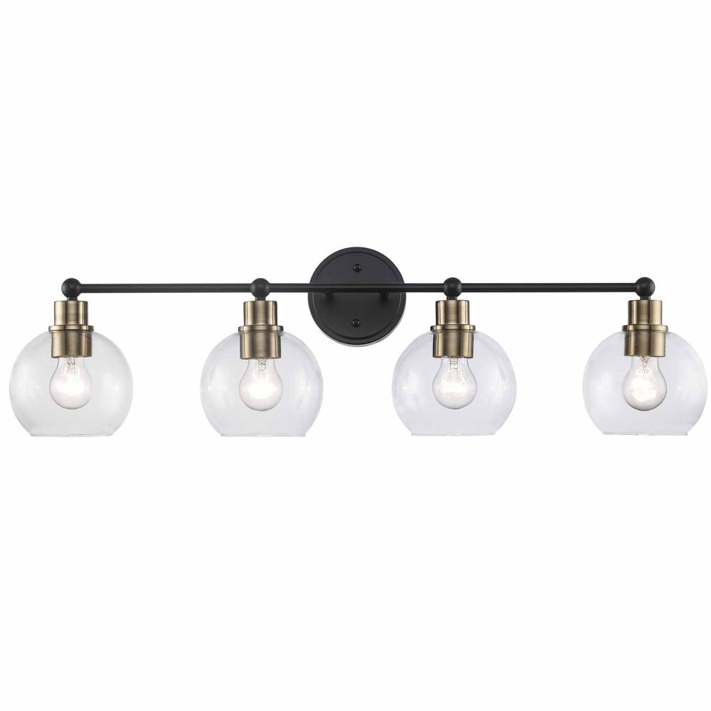 4LT VANITY BAILEY CL-AG-BK