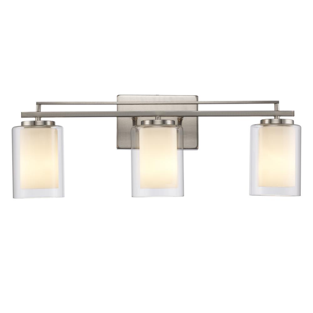 3LT VANITY-GLASS SHADE X2-BN