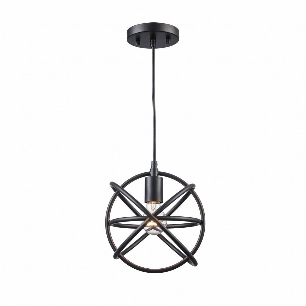 1LT PENDANT-LOOPS-BK