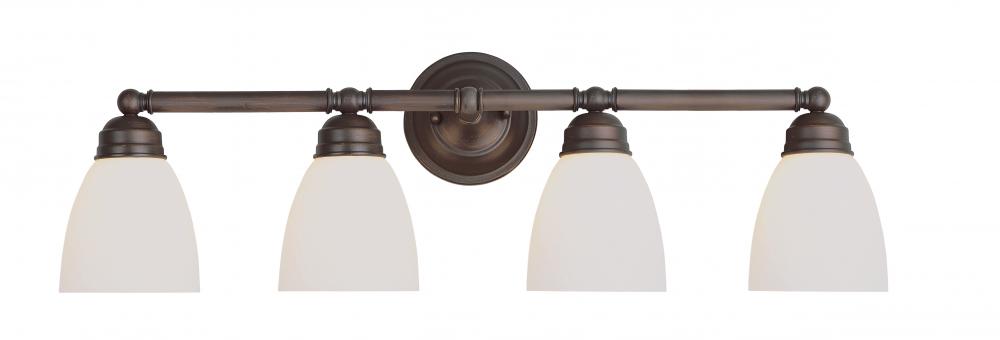 4LT BATH-STRAIGHT ARM-WHITE FR