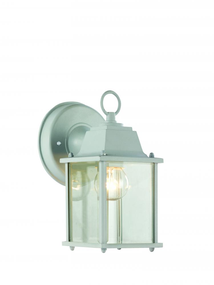 1LT WALL-SQUARE-OUTD-CLEAR BEV