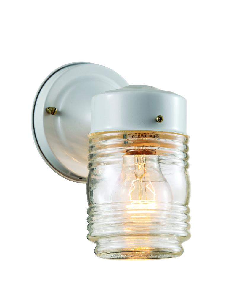 1LT WALL-OUTD- JELLY JAR