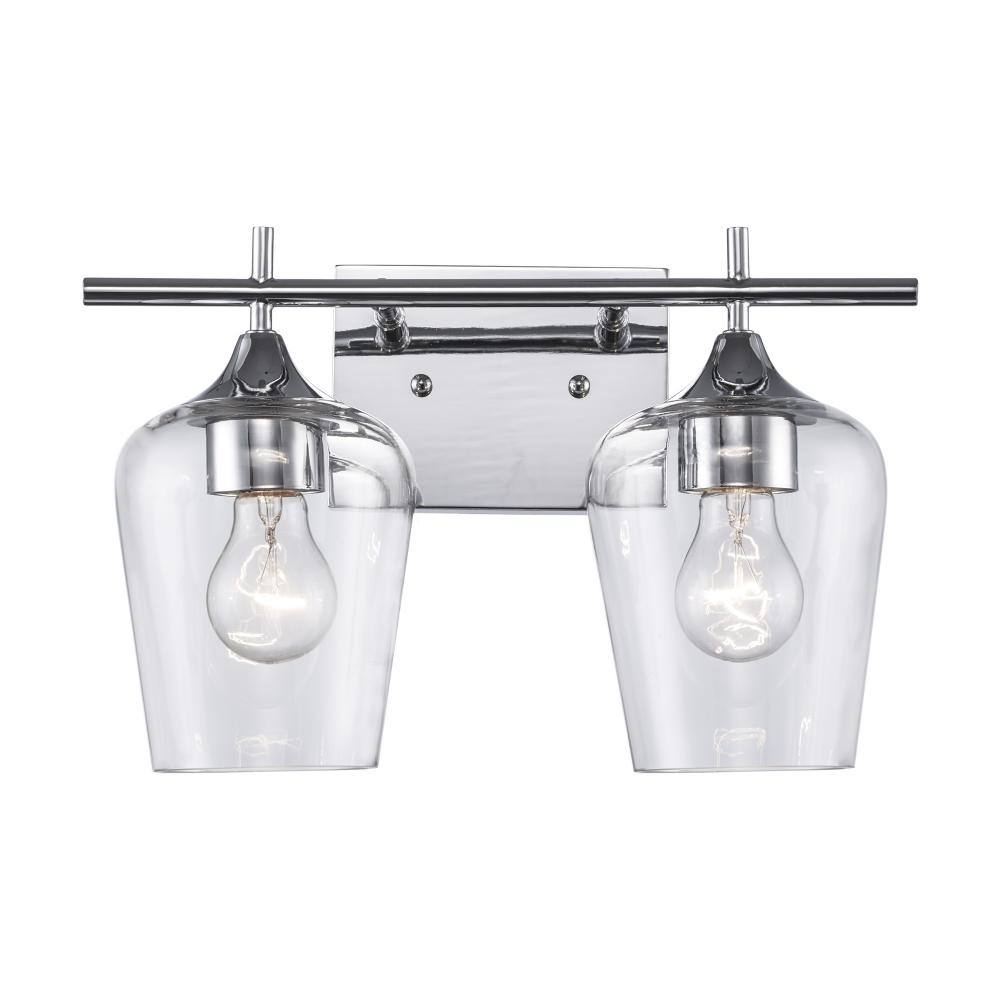2LT VANITY-CLEAR TULIP-PC