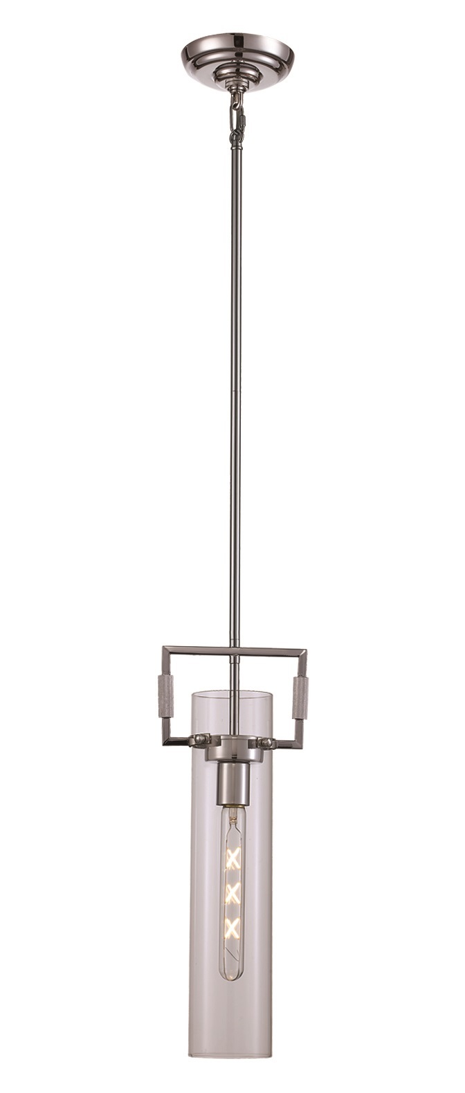 1LT PENDANT TUBE CL-PC