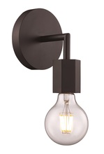 Trans Globe 22231 BK - 1LT SCONCE HEXON-BK