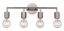 Trans Globe 22234 PC - 4LT VANITY HEXON-PC