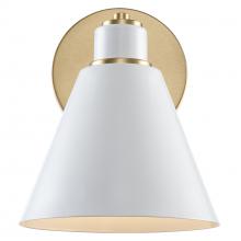 Trans Globe 22591 AG-WH - 1LT VANITY-METALSHADES-AG-WH