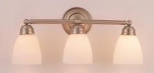 Trans Globe 3357 BN - 3LT BATH-STRAIGHT ARM-WHITE FR