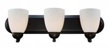Trans Globe 3503-1 ROB - 3LT BATH-OPAL GLASS-ROB