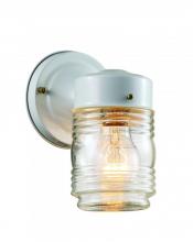 Trans Globe 4900 WH - 1LT WALL-OUTD- JELLY JAR