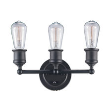 Trans Globe 70843 ROB - 3LT VANITY- EDISON CLASSIC-ROB
