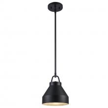 Trans Globe PND-2241 BK - 1LT PENDANT-8" BUCKET-BK