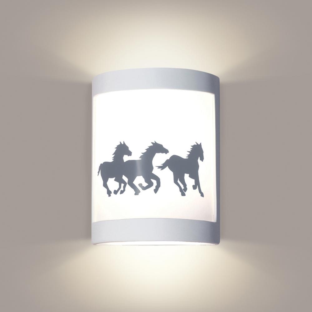 Cheyenne Wall Sconce: Pearl