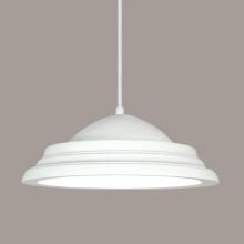 A-19 P102-WCC - Majorca Pendant: Bisque