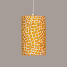 A-19 PM20302-SY-WCC - Channels Pendant Sunflower Yellow (White Cord & Canopy)