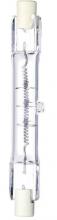 Westinghouse 477500 - 300W T3 Halogen Double-Ended Clear RSC Base, 120 Volt, Card