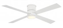 Minka-Aire F797L-WHF - FALCO FLUSH - 54" LED FLUSH MOUNT CEILING FAN
