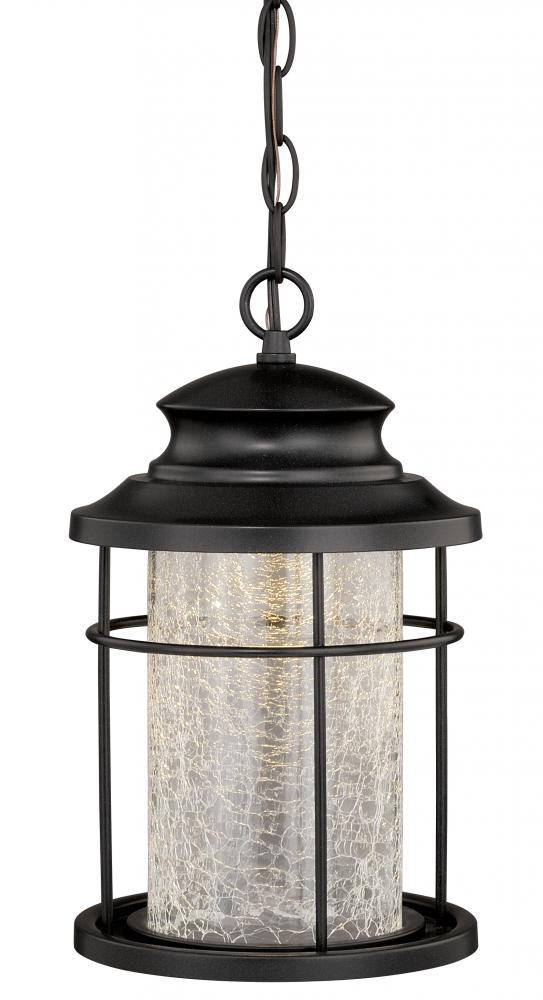 Melbourne 8-in LED Outdoor Pendant Oil Rubbed Bronze
