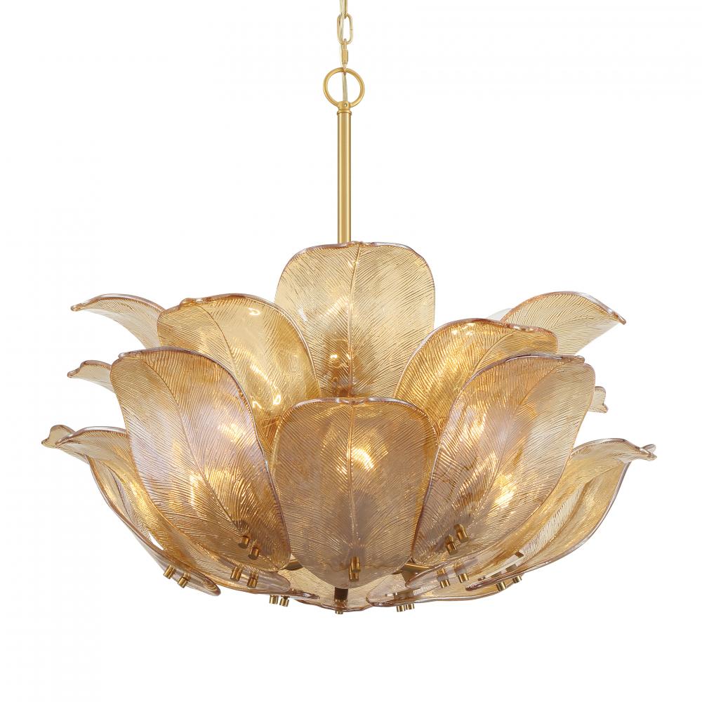 ORCHID - 10 LIGHT PENDANT