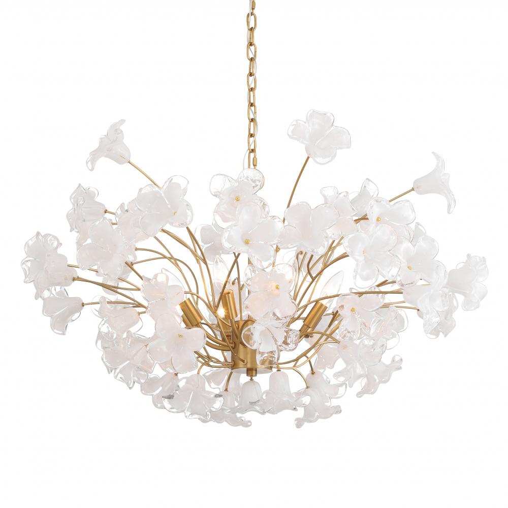 BLOOME - 8 LIGHT CHANDELIER