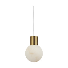 Visual Comfort & Co. Modern Collection SLPD54130IHAB - Mina Alabaster Small Pendant